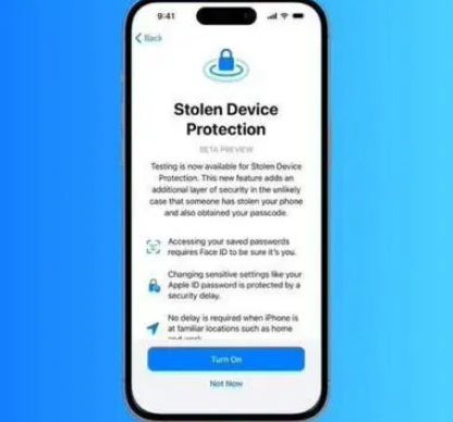 淇滨苹果授权维修店分享被盗设备保护功能开启方法 