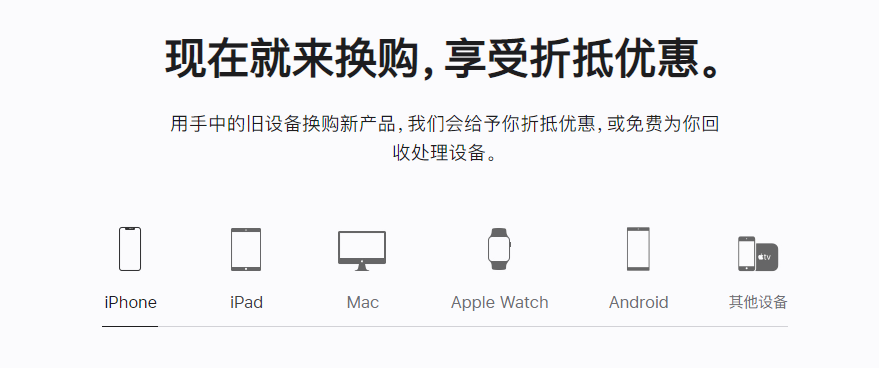 淇滨苹果手机维修分享iPhone以旧换新的去处 